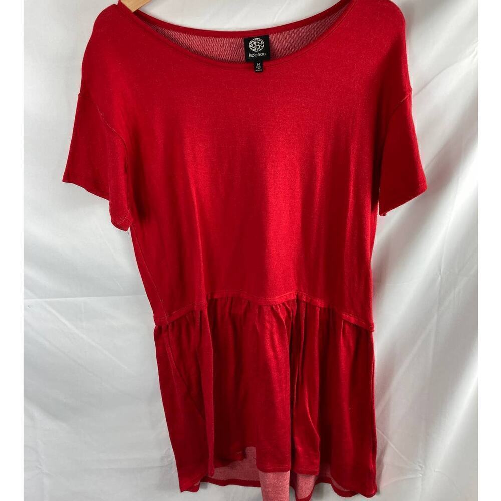 NWOT Bobeau Short Sleeve Cinched Dress M